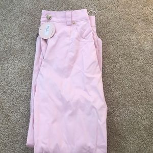 Verge Girl Straight Leg Pink Jeans